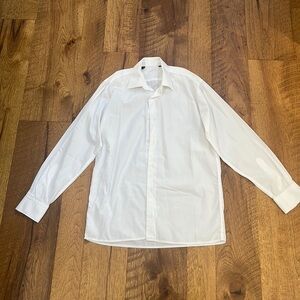 Ragazzo Boy’s White Button Down Dress Shirt Size 14